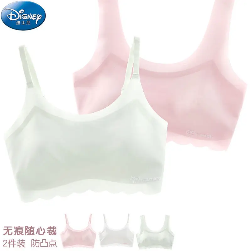 Disney girls underwear development period 9-12 years old children cartoon animation seamless bra modal vest girl strap tube top
Disney girls underwear development period 9-12 years old children cartoon animation seamless bra modal vest girl strap tube top