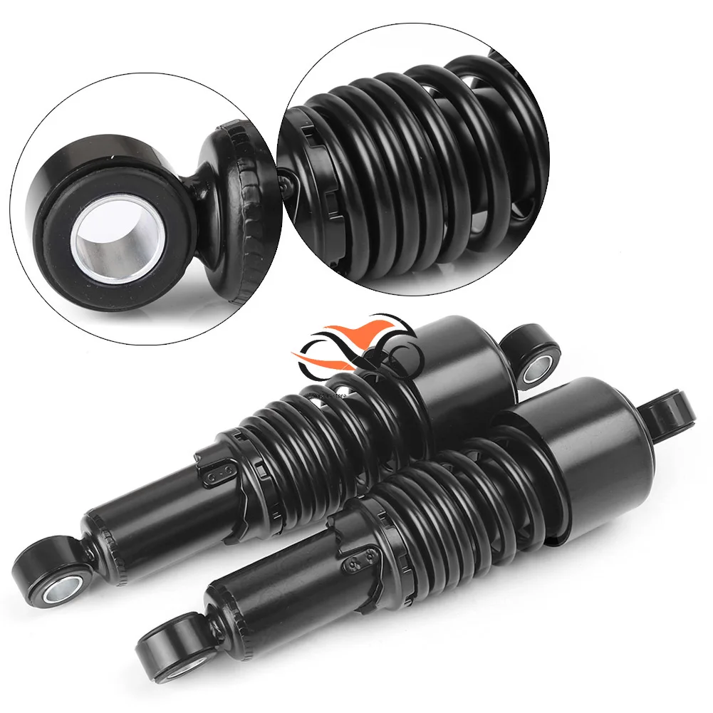 267mm Motorcycle Shock Absorber Suspension Damper Cushion Adjustable Replacement for Harley Davidson Black/Chrome 1Pair
267mm Motorcycle Shock Absorber Suspension Damper Cushion Adjustable Replacement for Harley Davidson Black/Chrome 1Pair