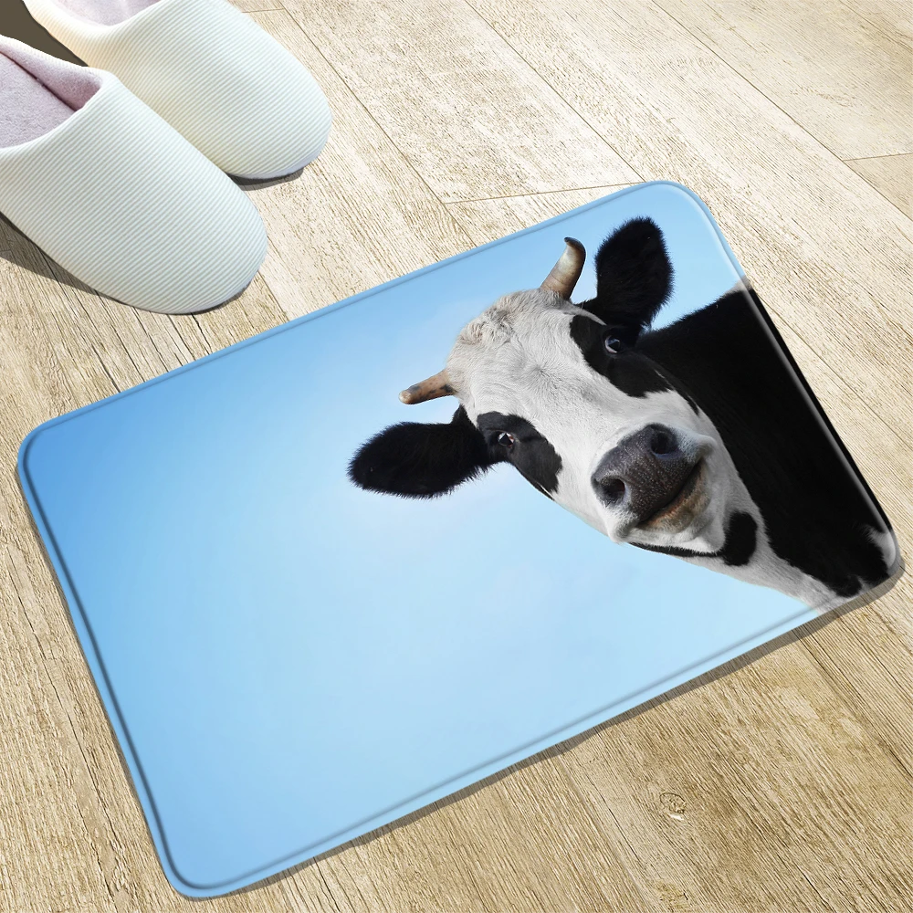 Printing Cattle Bathroom Mat Prairie snowflakes Kitchen Toilet Front Hall Welcome Mats Flannel Non-Slip Rug Washable Decoration
Printing Cattle Bathroom Mat Prairie snowflakes Kitchen Toilet Front Hall Welcome Mats Flannel Non-Slip Rug Washable Decoration