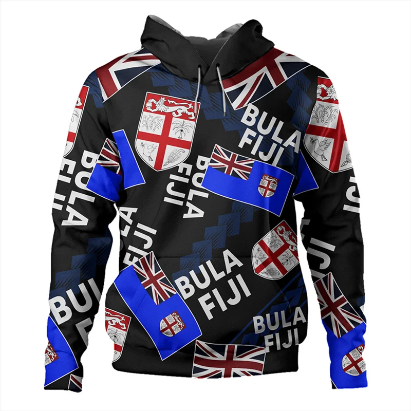 

3D Print Fiji Independence 1970 Tapa Style Polynesian Hoodies For Men Fashion Streetwear Hoodie Clothes Hooded Sweatshirts Tops