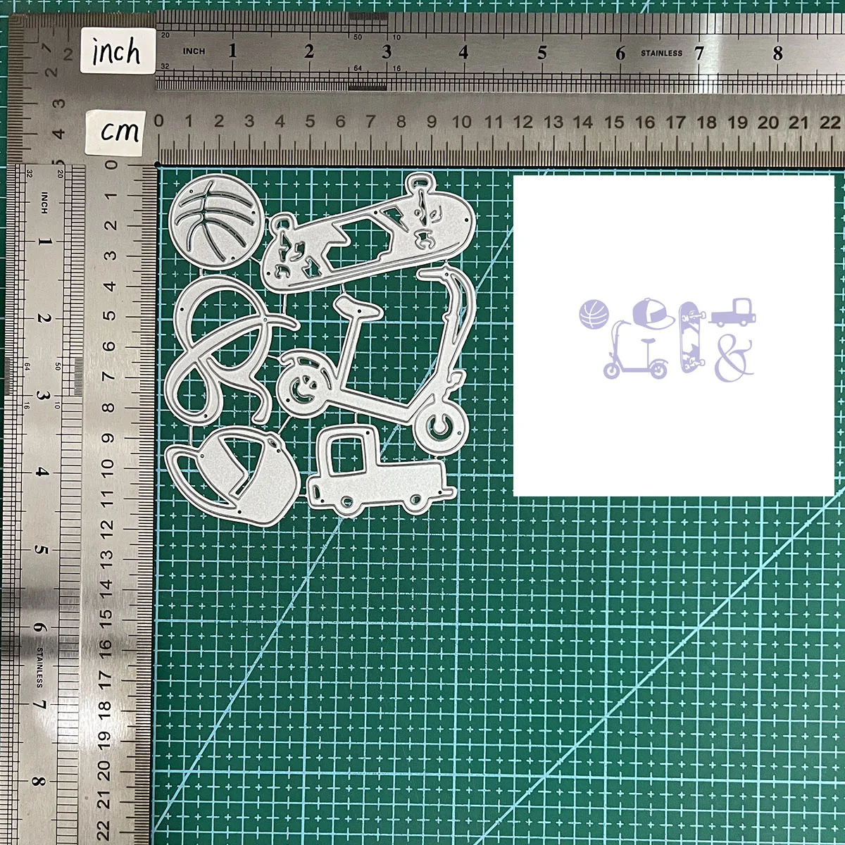 Новинка 2023, металлические пресс-формы, спортивные аксессуары, набор штампов для рукоделия, скрапбукинга, высечки, бумажные карты, тиснение, высечка
Новинка 2023, металлические пресс-формы, спортивные аксессуары, набор штампов для рукоделия, скрапбукинга, высечки, бумажные карты, тиснение, высечка