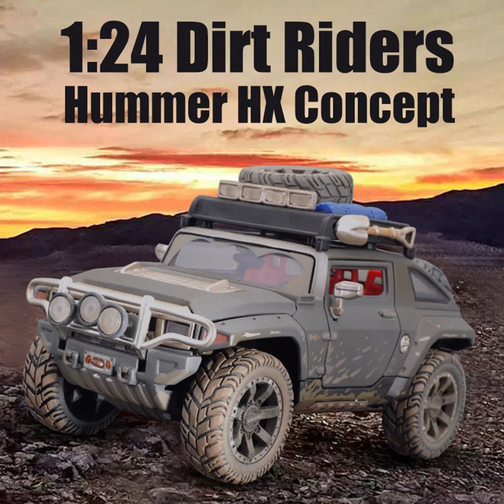 Модель автомобиля Maisto 1:24 Hummer HX Concept, Игрушечная модель внедорожника из сплава, модель автомобиля с высокой симуляцией для коллекции, подарки для детей
Модель автомобиля Maisto 1:24 Hummer HX Concept, Игрушечная модель внедорожника из сплава, модель автомобиля с высокой симуляцией для коллекции, подарки для детей