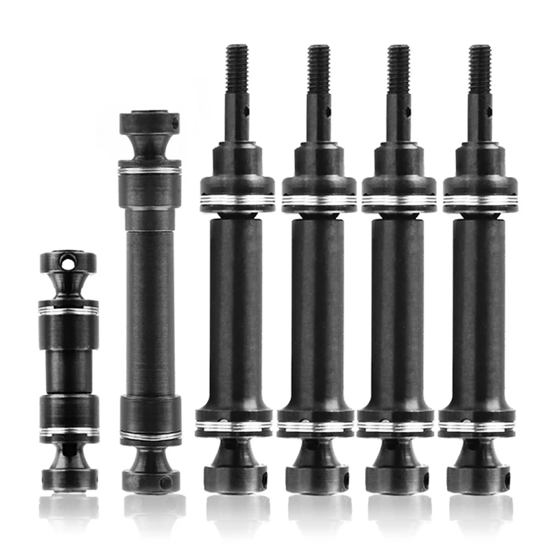 6Pcs Hardened Steel Front Rear Center Drive Shaft For 1/16 Traxxas E-Revo EREVO SUMMIT SLASH 4WD RC Car Upgrade Parts
6Pcs Hardened Steel Front Rear Center Drive Shaft For 1/16 Traxxas E-Revo EREVO SUMMIT SLASH 4WD RC Car Upgrade Parts