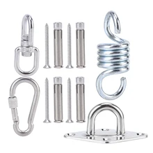 Stainless Steel Suspension Hook High‑Strength Swing Fixed Buckle Hanging Chair Sandbag Bag hammock
Stainless Steel Suspension Hook High‑Strength Swing Fixed Buckle Hanging Chair Sandbag Bag hammock