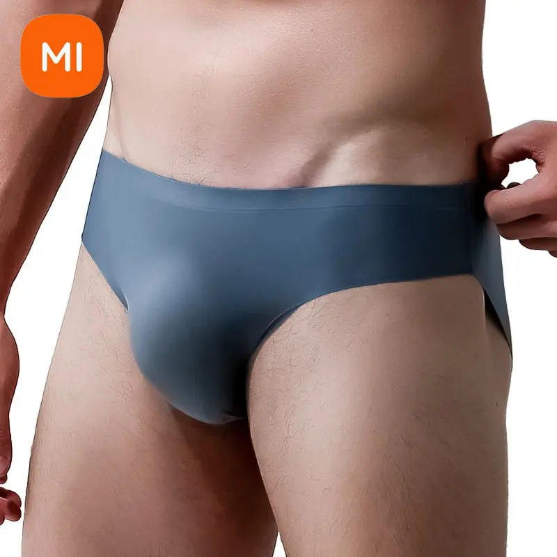 Xiaomi Mijia 3pcs Men's Underwear In Summer Ice Silk Transparent Trend Personality Breathable Sexy Seamless Boy Briefs
Xiaomi Mijia 3pcs Men's Underwear In Summer Ice Silk Transparent Trend Personality Breathable Sexy Seamless Boy Briefs