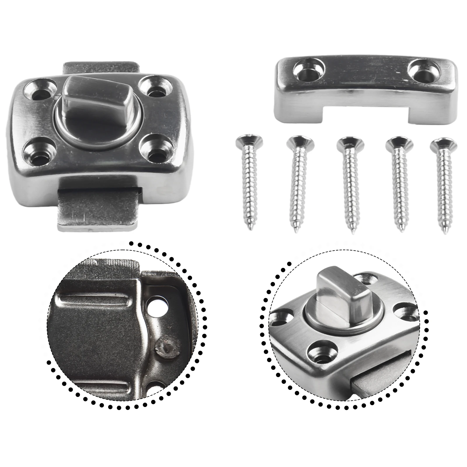 Door Bolt Latch Lock Door Lock WC 1pc Anti-theft Buckle Cast Metal Privacy Right Angle Sliding Gate Toilet Door
Door Bolt Latch Lock Door Lock WC 1pc Anti-theft Buckle Cast Metal Privacy Right Angle Sliding Gate Toilet Door