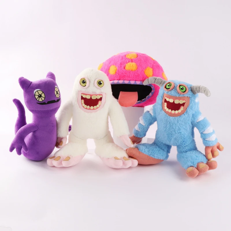 

28cm My Singing Monsters Game Plush Toys Cartoon Cute Stuffed Doll Anime Plush Car Accessories Valentine's Day Kid Birthday Gift