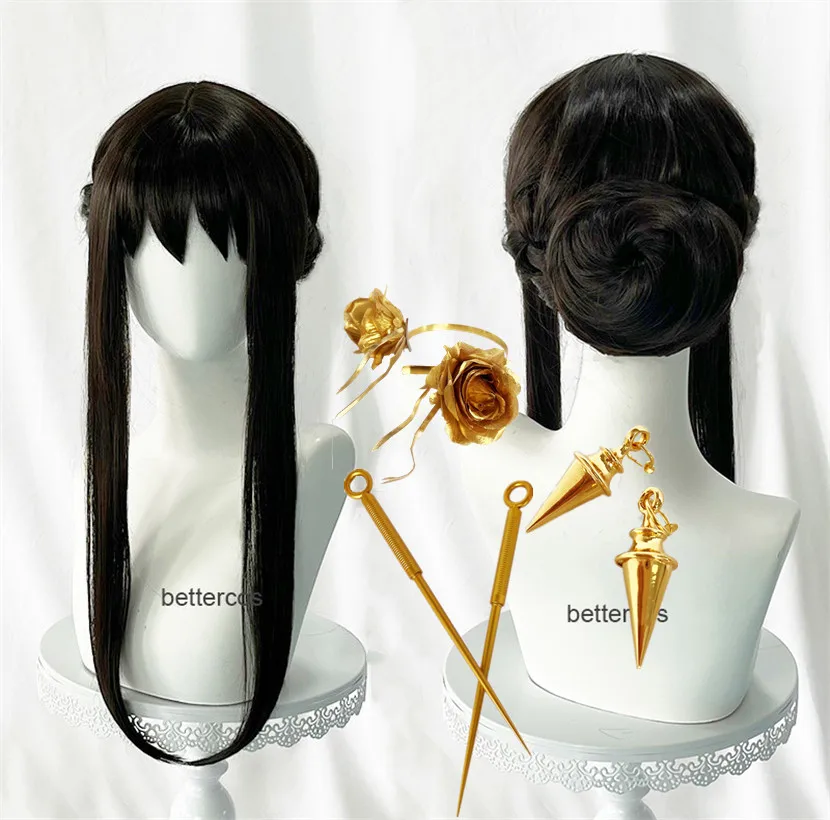 Yor Forger Long Black Cosplay Wig Anime SPY×FAMILY Hair Heat Resistant Synthetic SPY FAMILY Halloween Role Play Wigs + Wig Cap
Yor Forger Long Black Cosplay Wig Anime SPY×FAMILY Hair Heat Resistant Synthetic SPY FAMILY Halloween Role Play Wigs + Wig Cap