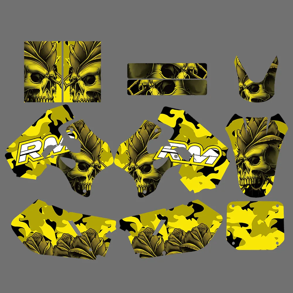 For Suzuki RM125 RM250 RM 125 250 1996 1997 1998 Motocross Full Team Graphic Background Fairing Decal Sticker Customizable
For Suzuki RM125 RM250 RM 125 250 1996 1997 1998 Motocross Full Team Graphic Background Fairing Decal Sticker Customizable