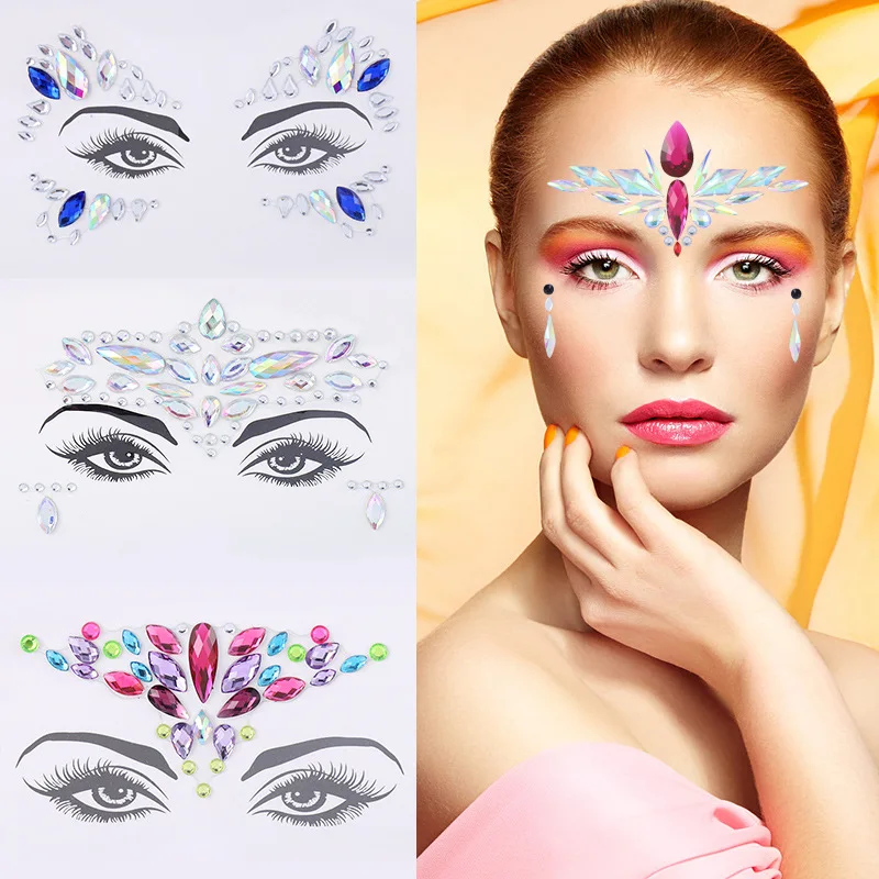 Sexy Masquerade Party Tattoo Paste Eyebrow Sticker Christmas Halloween Self Adhesive Face Crystal Decoration Nightbar Cosplay
Sexy Masquerade Party Tattoo Paste Eyebrow Sticker Christmas Halloween Self Adhesive Face Crystal Decoration Nightbar Cosplay