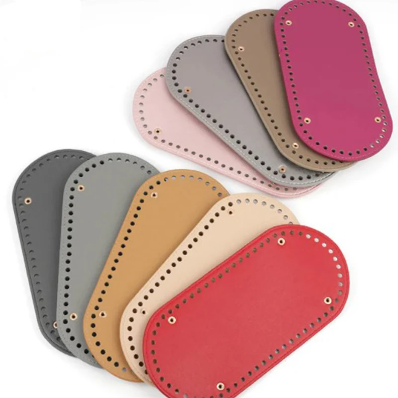 Fashion Oval Bottom Base For Knitted Bag PU Leather Bag Accessories Handmade Bottom DIY Handmade Crochet Bag Bottom 25x12cm
Fashion Oval Bottom Base For Knitted Bag PU Leather Bag Accessories Handmade Bottom DIY Handmade Crochet Bag Bottom 25x12cm