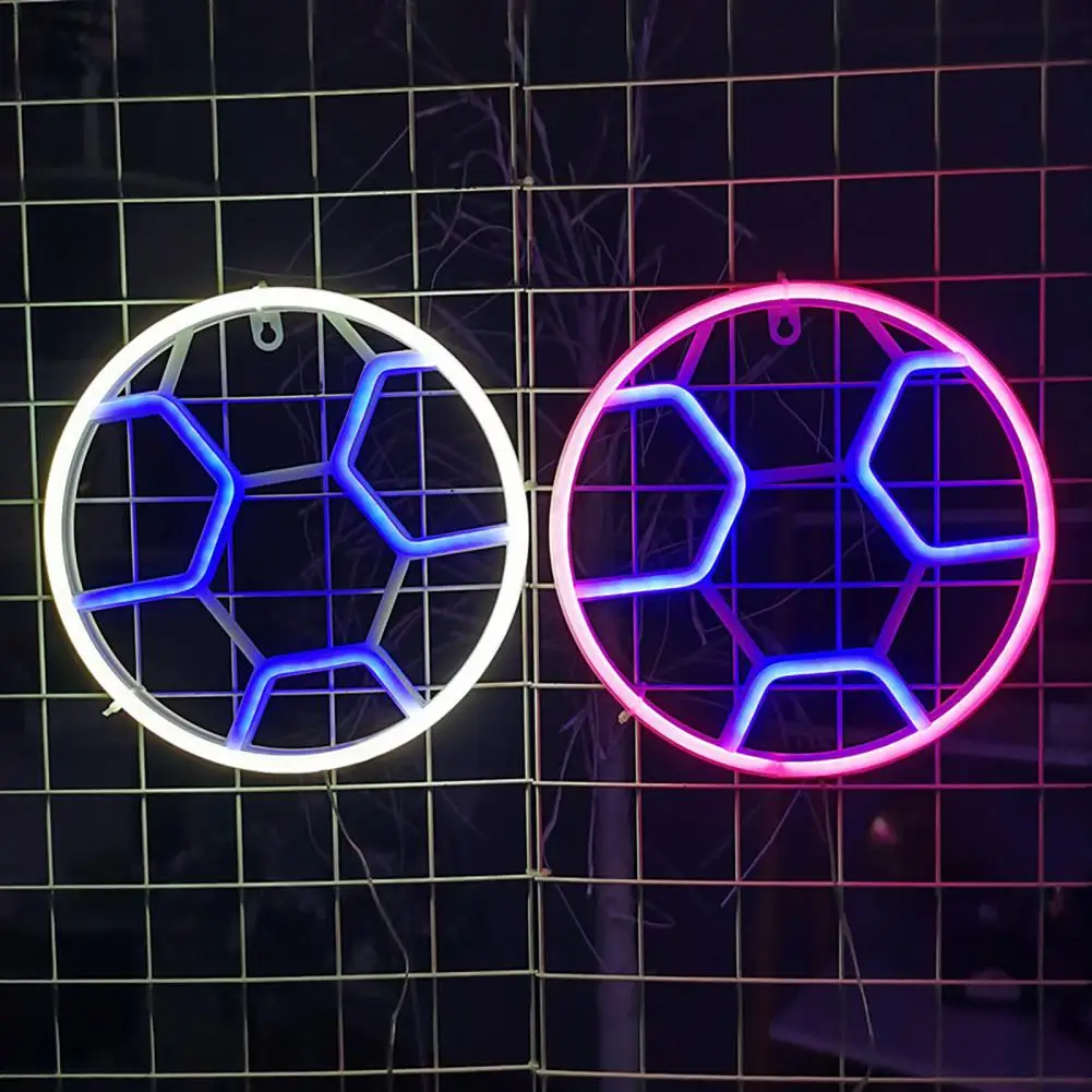 Neon Football Light Football Neon Light Wall Hanging Create with Fine Workmanship Wedding Decoration Christmas Gift for Bedroom
Neon Football Light Football Neon Light Wall Hanging Create with Fine Workmanship Wedding Decoration Christmas Gift for Bedroom
