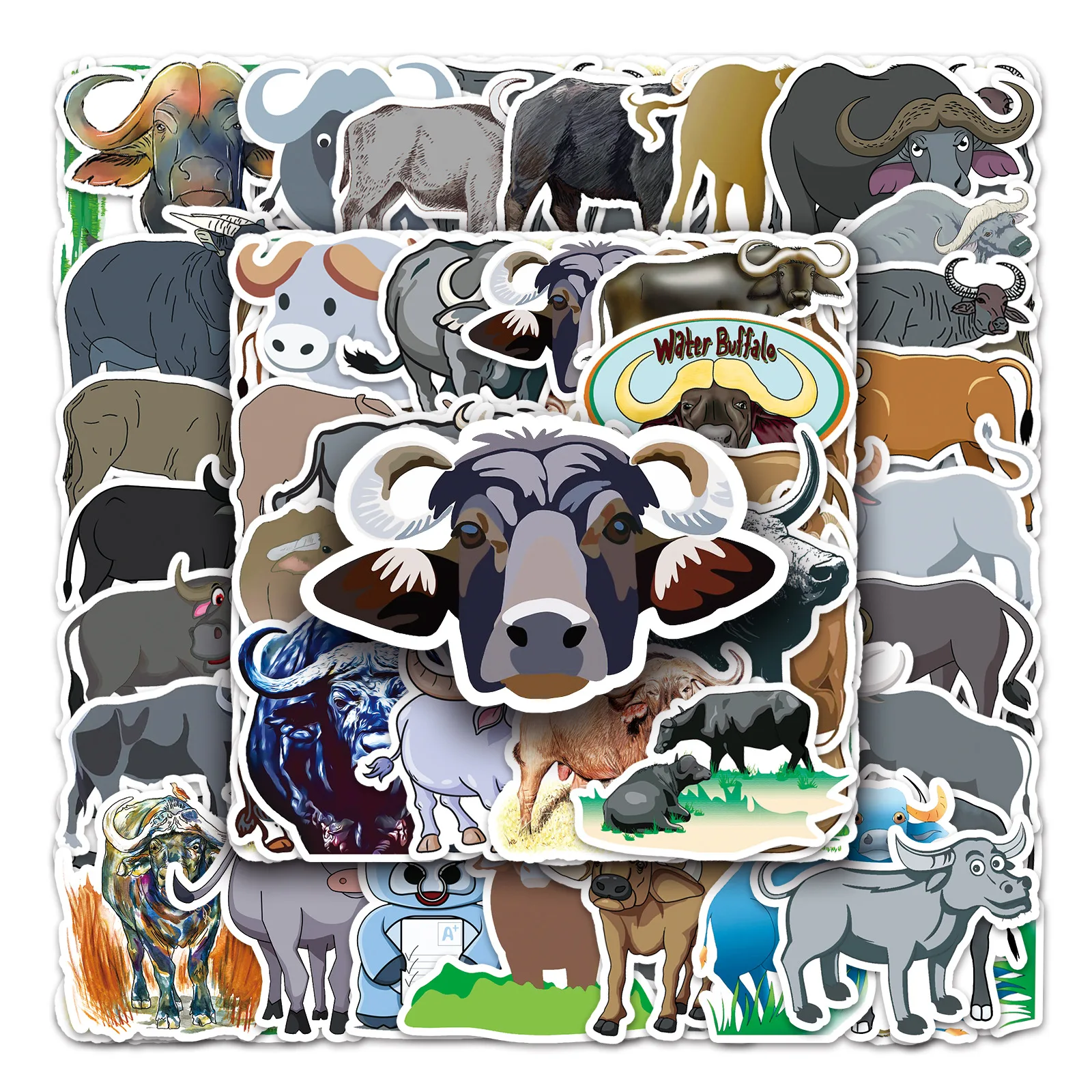 10/30/50PCS New Popular Cartoon Buffalo Graffiti Sticker Luggage Laptop Skateboard DIY Toy Waterproof Reward Sticker Wholesale
10/30/50PCS New Popular Cartoon Buffalo Graffiti Sticker Luggage Laptop Skateboard DIY Toy Waterproof Reward Sticker Wholesale