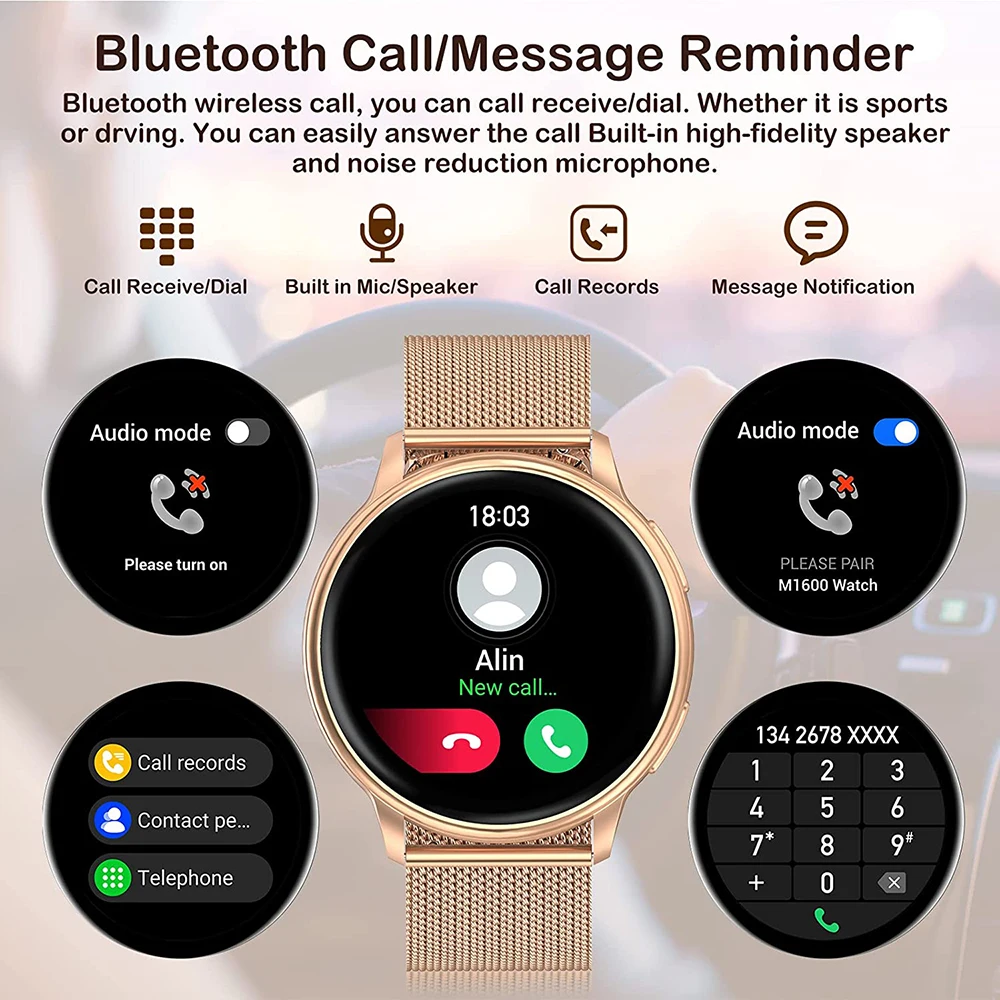 MEVADEN-Bluetooth chamada relógio inteligente para homens e mulheres, relógios personalizados, esporte fitness tracker, freqüência cardíaca, android, ios, y22 MEVADEN-Bluetooth chamada relógio inteligente para homens e mulheres, relógios personalizados, esporte fitness tracker, freqüência cardíaca, android, ios, y22