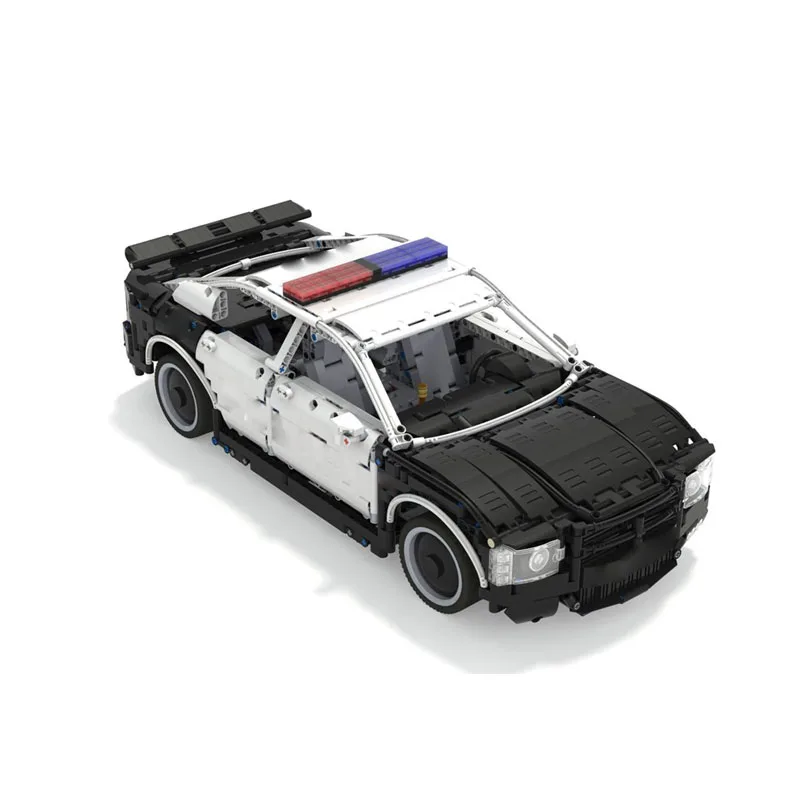 

MOC-27336 City Traffic Police Car Assembly Splicing Building Block Model • 2855 Parts Building Blocks Kids Birthday Toy Gift