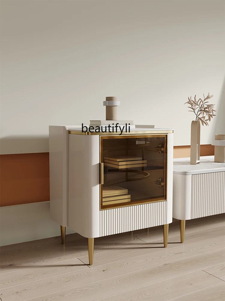 zqLight Luxury TV Cabinet Small Cabinet Locker Simple Style Side Cabinet Living Room Furniture
zqLight Luxury TV Cabinet Small Cabinet Locker Simple Style Side Cabinet Living Room Furniture