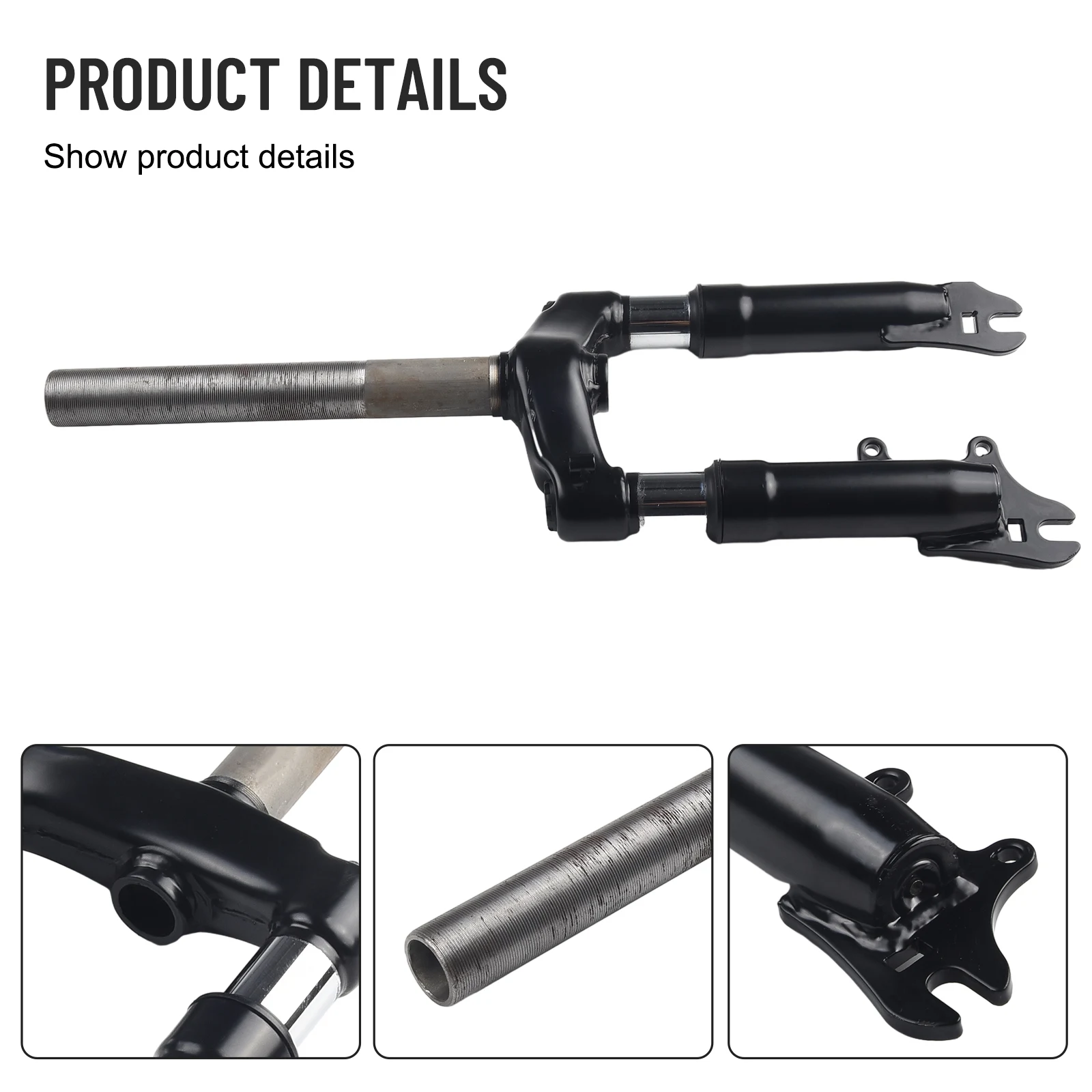 High Quality Improve Comfort Front Shock Absorber Black Easy To Install For Fiido Q1 Electric Scooter Metal Wear-resistant
High Quality Improve Comfort Front Shock Absorber Black Easy To Install For Fiido Q1 Electric Scooter Metal Wear-resistant