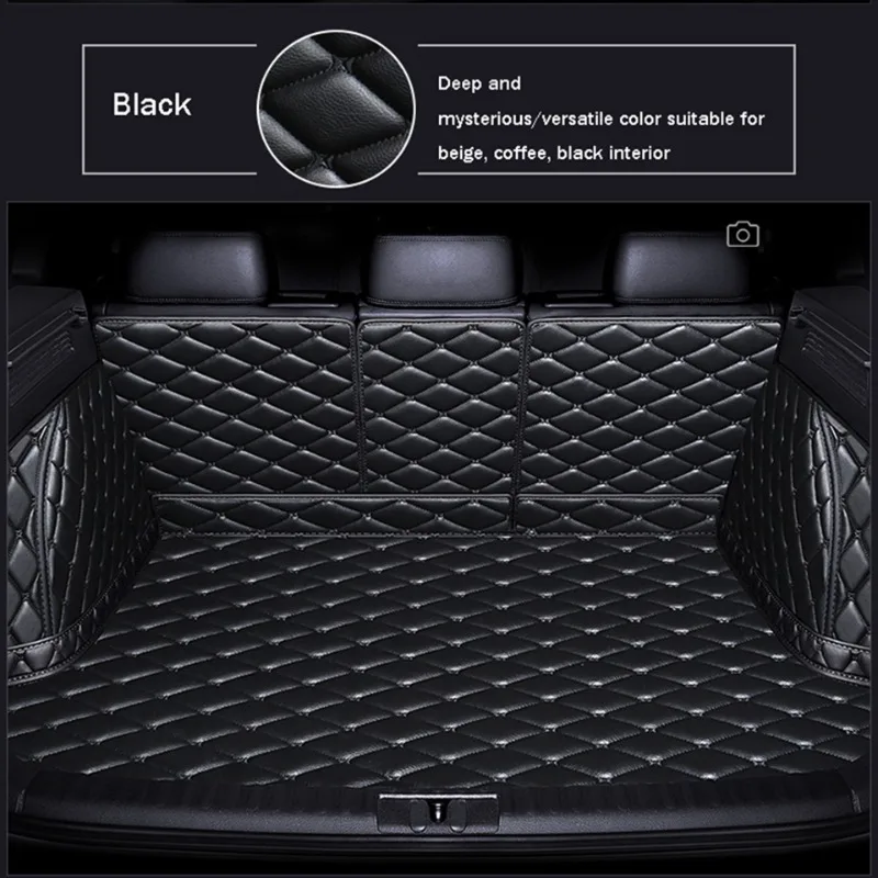 

Full Coverage Custom Car Trunk Mats for Buick Enclave ENCORE ENVISION Excelle 2018-2022 Interior Details Car Accessories Carpet