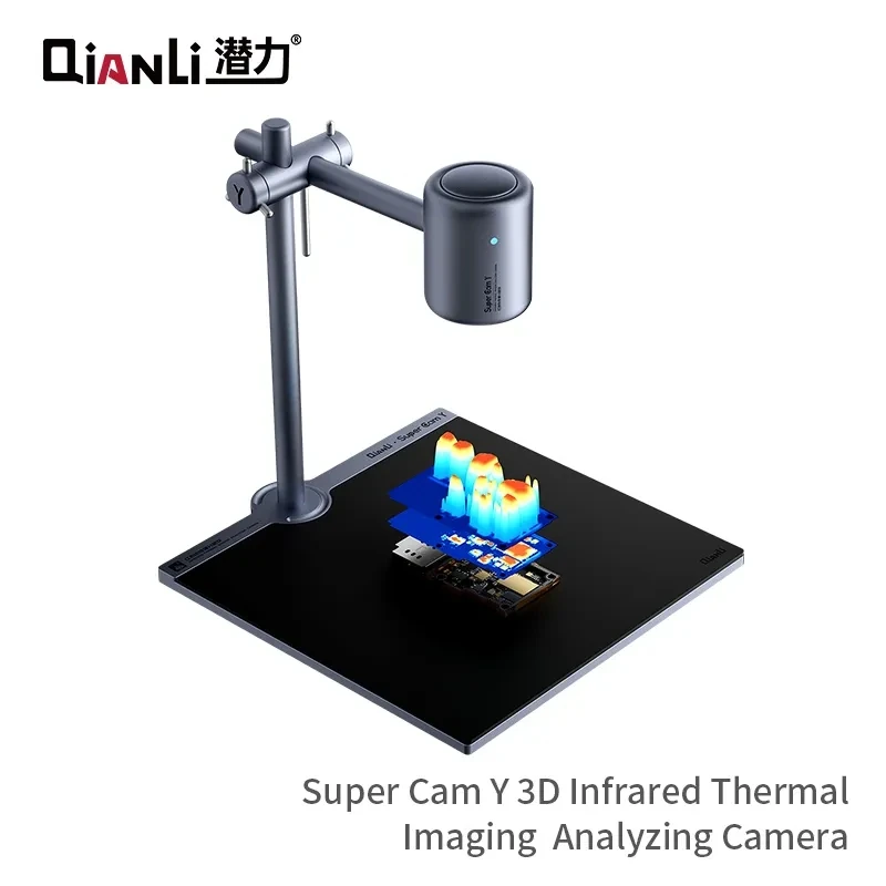 QIANLI Super Cam Y 3D Infrared Thermal Imaging Analying Camera For Phone PCB Board Heat Detect Default Fast Diagnosis Instrument
QIANLI Super Cam Y 3D Infrared Thermal Imaging Analying Camera For Phone PCB Board Heat Detect Default Fast Diagnosis Instrument