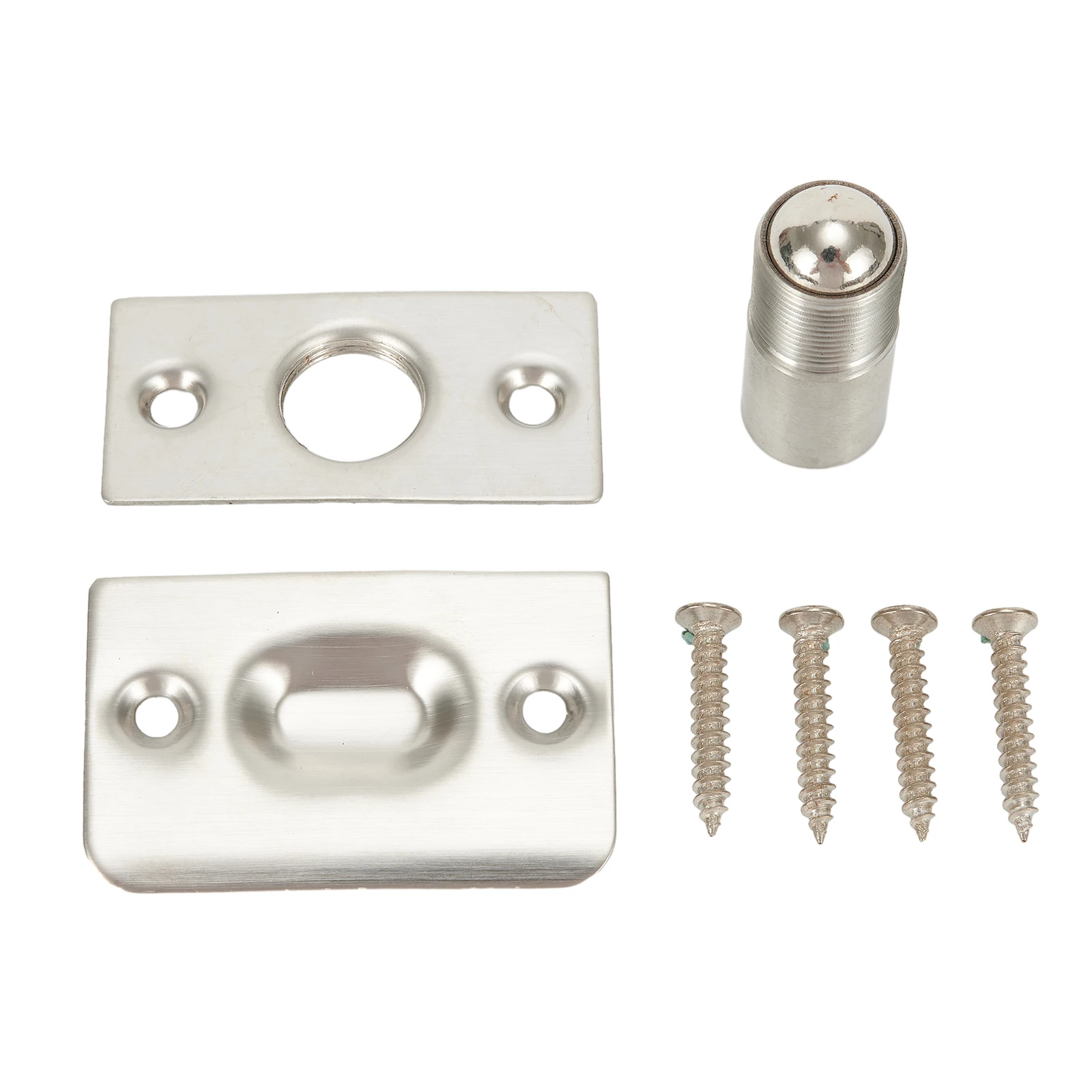Roller Latch Door Catch Replacement Rust Proof Silver Stainless Steel French Door Swinging Door Widely Applicable
Roller Latch Door Catch Replacement Rust Proof Silver Stainless Steel French Door Swinging Door Widely Applicable
