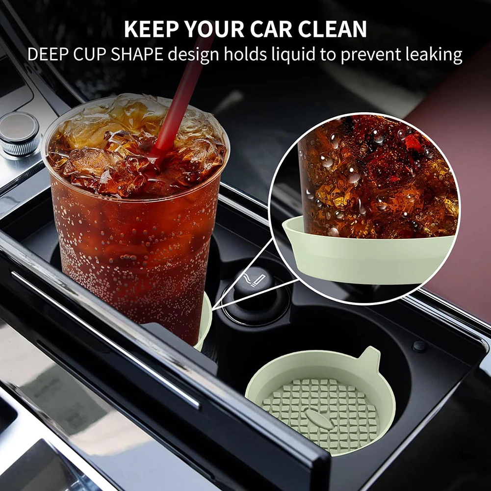 Durable Auto Interior Cup Pad Drink Holder Easy To Clean Non Slip Design Wide Compatibility Bottom Diameter
Durable Auto Interior Cup Pad Drink Holder Easy To Clean Non Slip Design Wide Compatibility Bottom Diameter