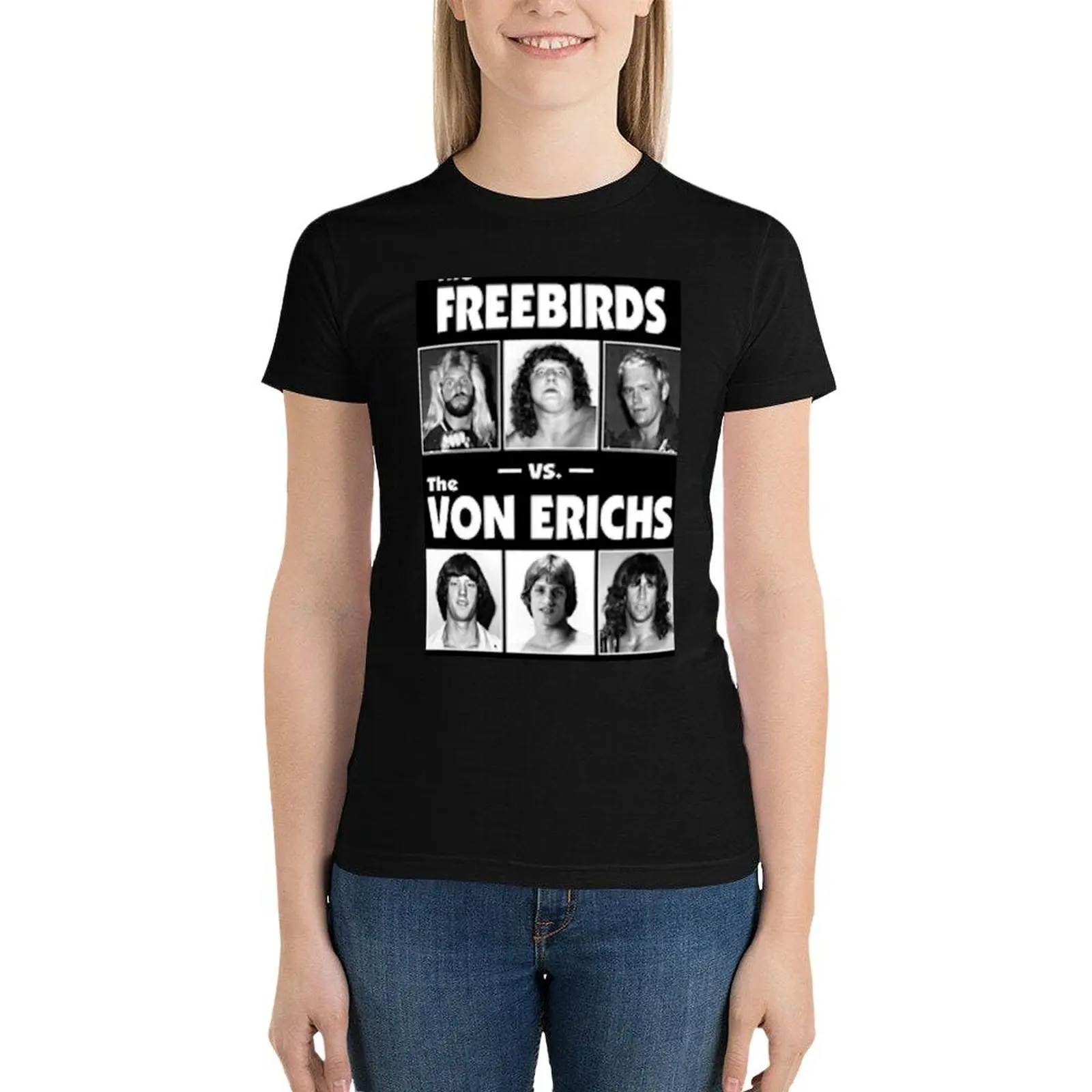 The Von Erichs vs TheFreebirds T-Shirt hippie clothes funny tees Short sleeve tee t-shirts for Women graphic tees funny
The Von Erichs vs TheFreebirds T-Shirt hippie clothes funny tees Short sleeve tee t-shirts for Women graphic tees funny