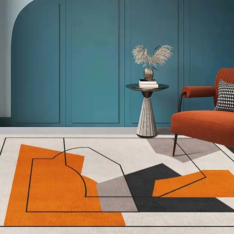 Light Luxury Modern Art Orange Carpets for Living Room Abstract Home Decoration Large Area Rugs Bedrom Decor Beside Floor Mat
Light Luxury Modern Art Orange Carpets for Living Room Abstract Home Decoration Large Area Rugs Bedrom Decor Beside Floor Mat
