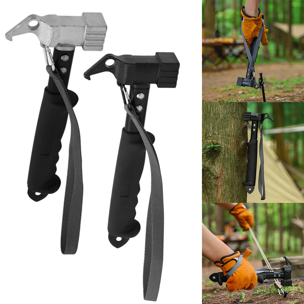1pc Camping Hammer Outdoor Multi-function Hammer Camping Tent Nail Hammer Pull Nail Hook Soft Rubber Handle Hammer Accessories
1pc Camping Hammer Outdoor Multi-function Hammer Camping Tent Nail Hammer Pull Nail Hook Soft Rubber Handle Hammer Accessories