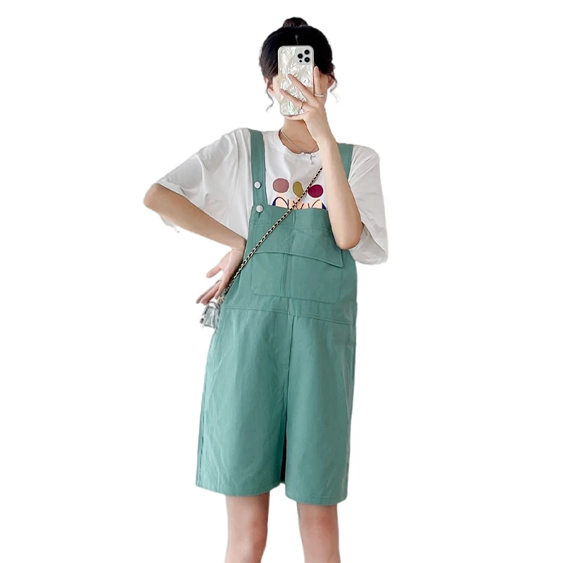 Summer Pregnant Women's Pants Suits Fashion Printing Cotton Tees+Wide Legs Jumpsuits Twinset Plus Size Pregnancy Overalls Suits
Summer Pregnant Women's Pants Suits Fashion Printing Cotton Tees+Wide Legs Jumpsuits Twinset Plus Size Pregnancy Overalls Suits