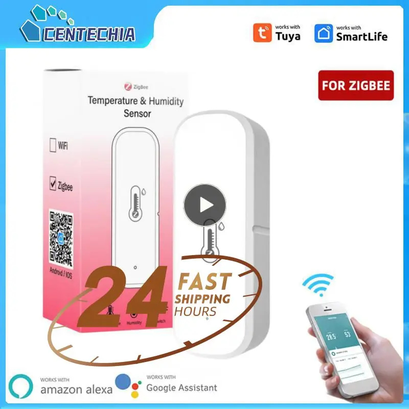 1~10PCS Smart Temperature Humidity Sensor Smart Home Intelligent Monitoring Mini Temperature And Humidity Sensor Voice Control
1~10PCS Smart Temperature Humidity Sensor Smart Home Intelligent Monitoring Mini Temperature And Humidity Sensor Voice Control