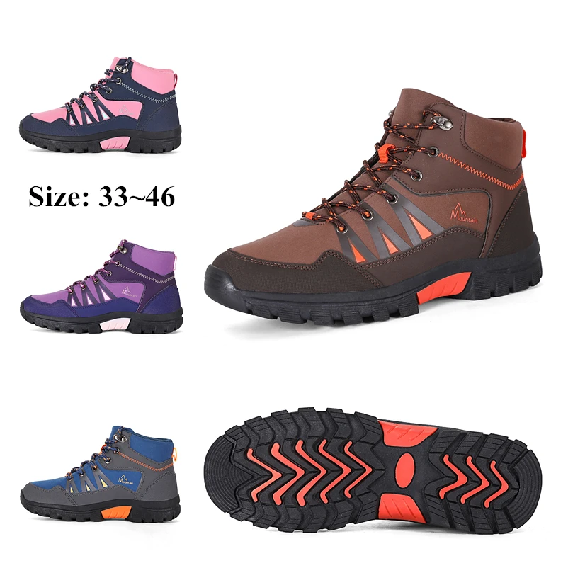 Men's High Quality Outdoor Sport Shoes Unisex Hiking Trekking Shoes Kids Boots Comfortable Waterproof Hunting Tactical Sneakers
Men's High Quality Outdoor Sport Shoes Unisex Hiking Trekking Shoes Kids Boots Comfortable Waterproof Hunting Tactical Sneakers