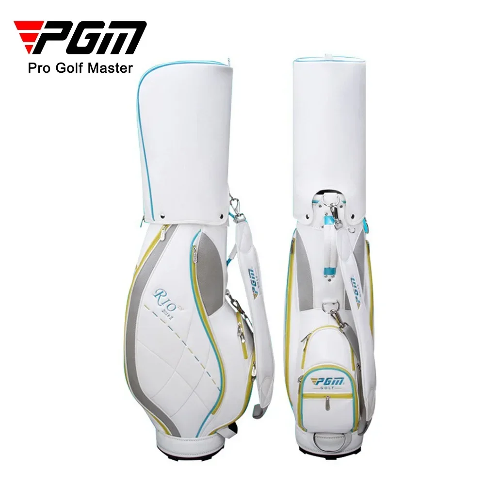 

Pgm Women Golf Bag Waterproof Golf Standard Bag Sports Cart Club Airbag Holds Portable Breathable Large Capacity Package QB042