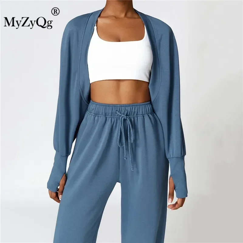 MyZyQg Women Jacket Knitted Cardigan Long Sleeve Open Stitch Sports Coat Cape Fitness Wear Winter Yoga Running Gym Clothes
MyZyQg Women Jacket Knitted Cardigan Long Sleeve Open Stitch Sports Coat Cape Fitness Wear Winter Yoga Running Gym Clothes