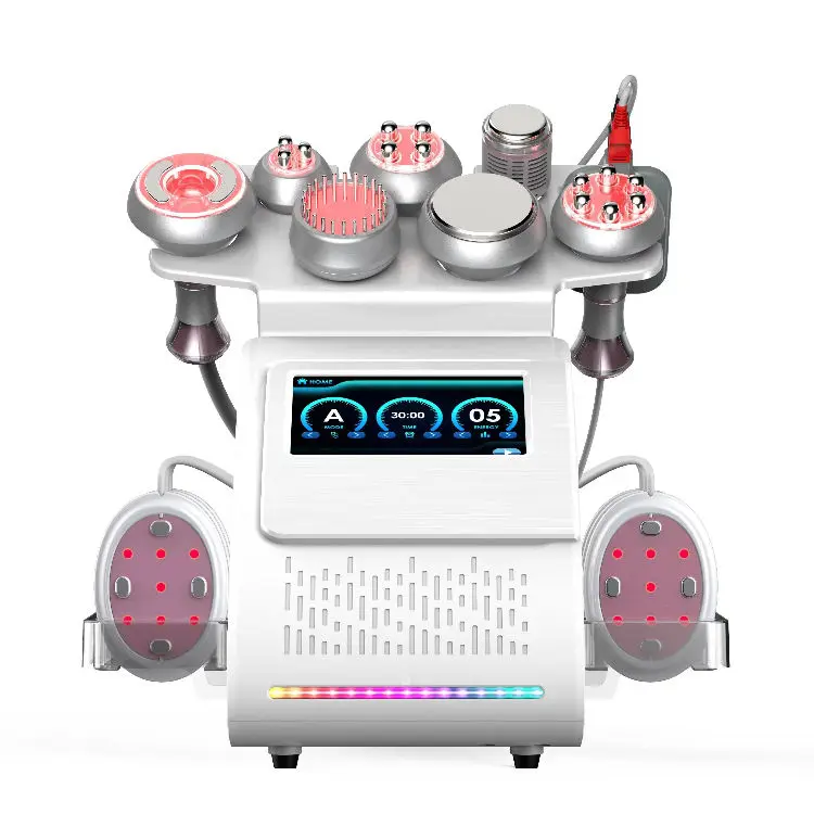 Ultrasonic 80K Cavitation Face Lift Fat Burn Vacuum RF Slimming Massage Machine 6 in 1 EMS Pads 80K Cavitation Machine
Ultrasonic 80K Cavitation Face Lift Fat Burn Vacuum RF Slimming Massage Machine 6 in 1 EMS Pads 80K Cavitation Machine