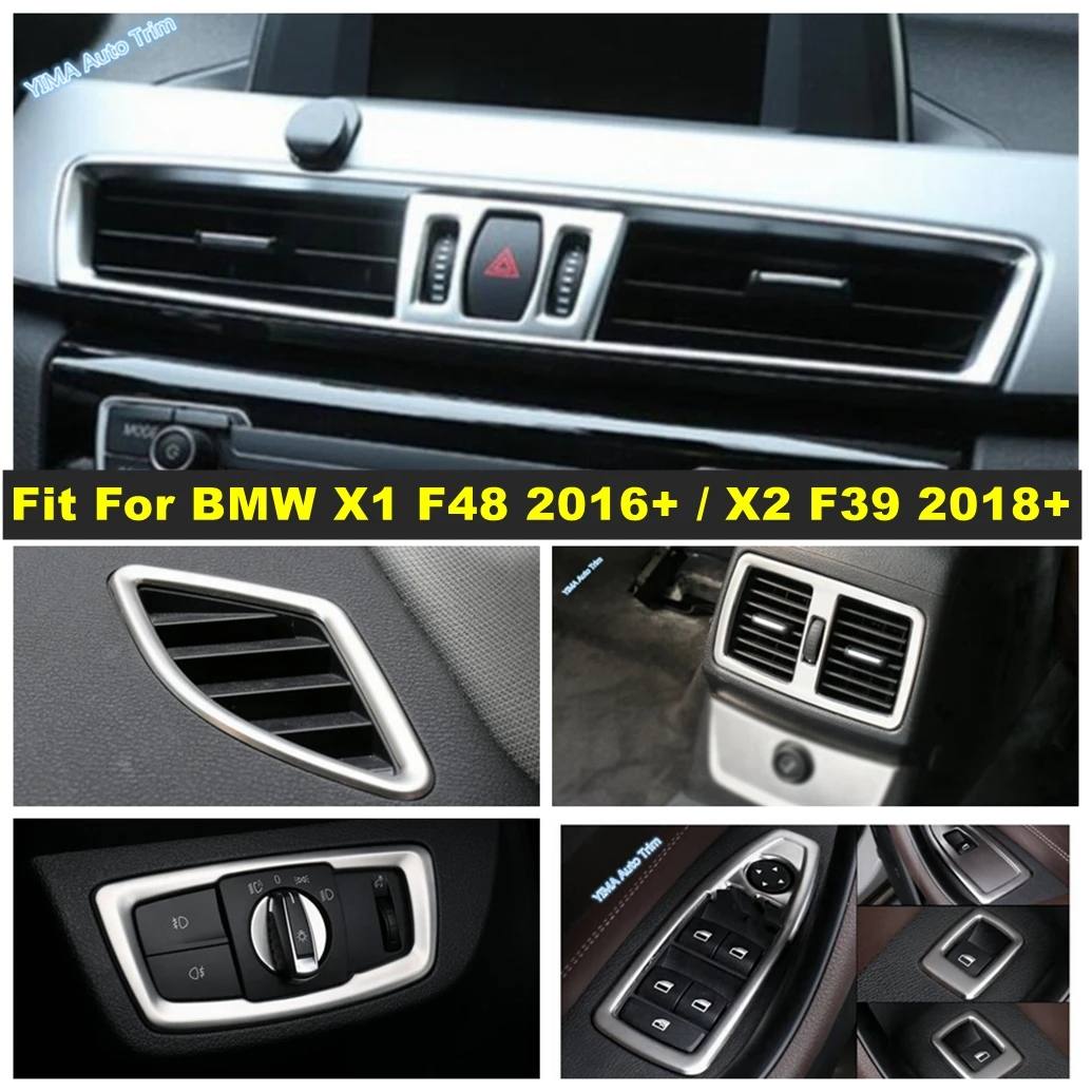 Accessories Headlight Switch / Window Lift Button / AC Vent Outlet Cover Trim Fit For BMW X1 F48 2016 - 2021 X2 F39 2018 - 2021
Accessories Headlight Switch / Window Lift Button / AC Vent Outlet Cover Trim Fit For BMW X1 F48 2016 - 2021 X2 F39 2018 - 2021