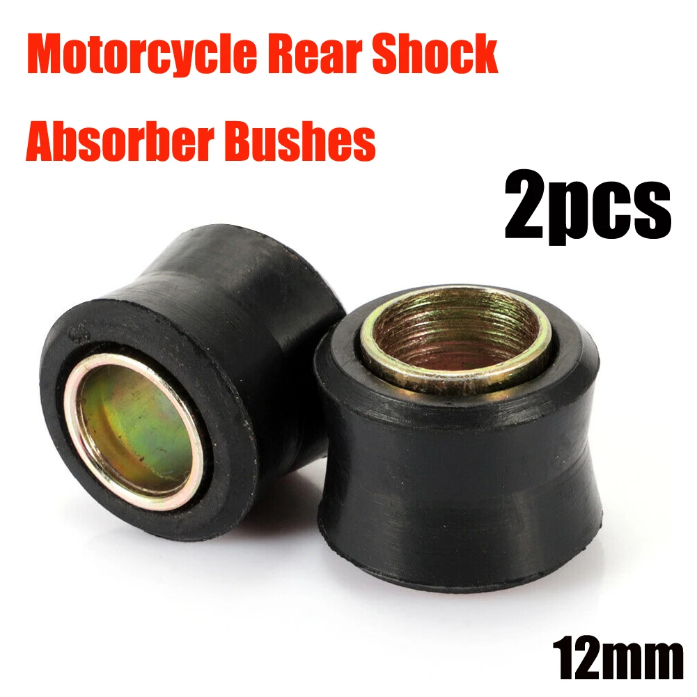 Bush Shock Absorber Bushes Rubber Suspension Resist 12 MM 2/4 Pcs Accessories Black Bushing Motorcycle Brand New
Bush Shock Absorber Bushes Rubber Suspension Resist 12 MM 2/4 Pcs Accessories Black Bushing Motorcycle Brand New