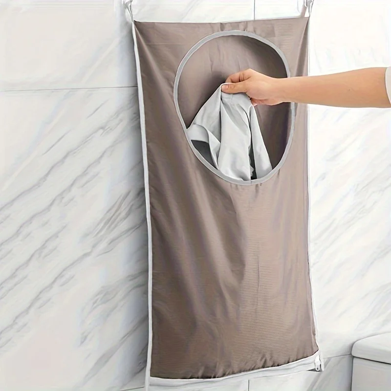 1PCSWaterproof Oxford Cloth Dirty Cloth Storage Bag Wall Storage Bag Dormitory Bathroom Wall Hanging Dirty Cloth Basket Bathroom
1PCSWaterproof Oxford Cloth Dirty Cloth Storage Bag Wall Storage Bag Dormitory Bathroom Wall Hanging Dirty Cloth Basket Bathroom