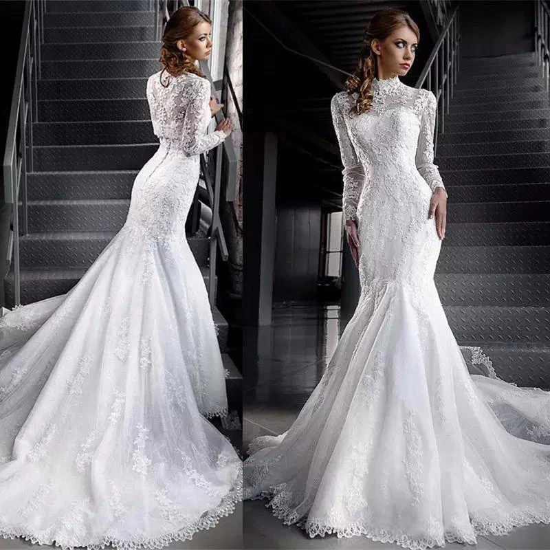Vestidos De novia bohemios De sirena, Vestido De novia con tirantes finos, Espalda descubierta, Apliques De encaje, para playa
Vestidos De novia bohemios De sirena, Vestido De novia con tirantes finos, Espalda descubierta, Apliques De encaje, para playa