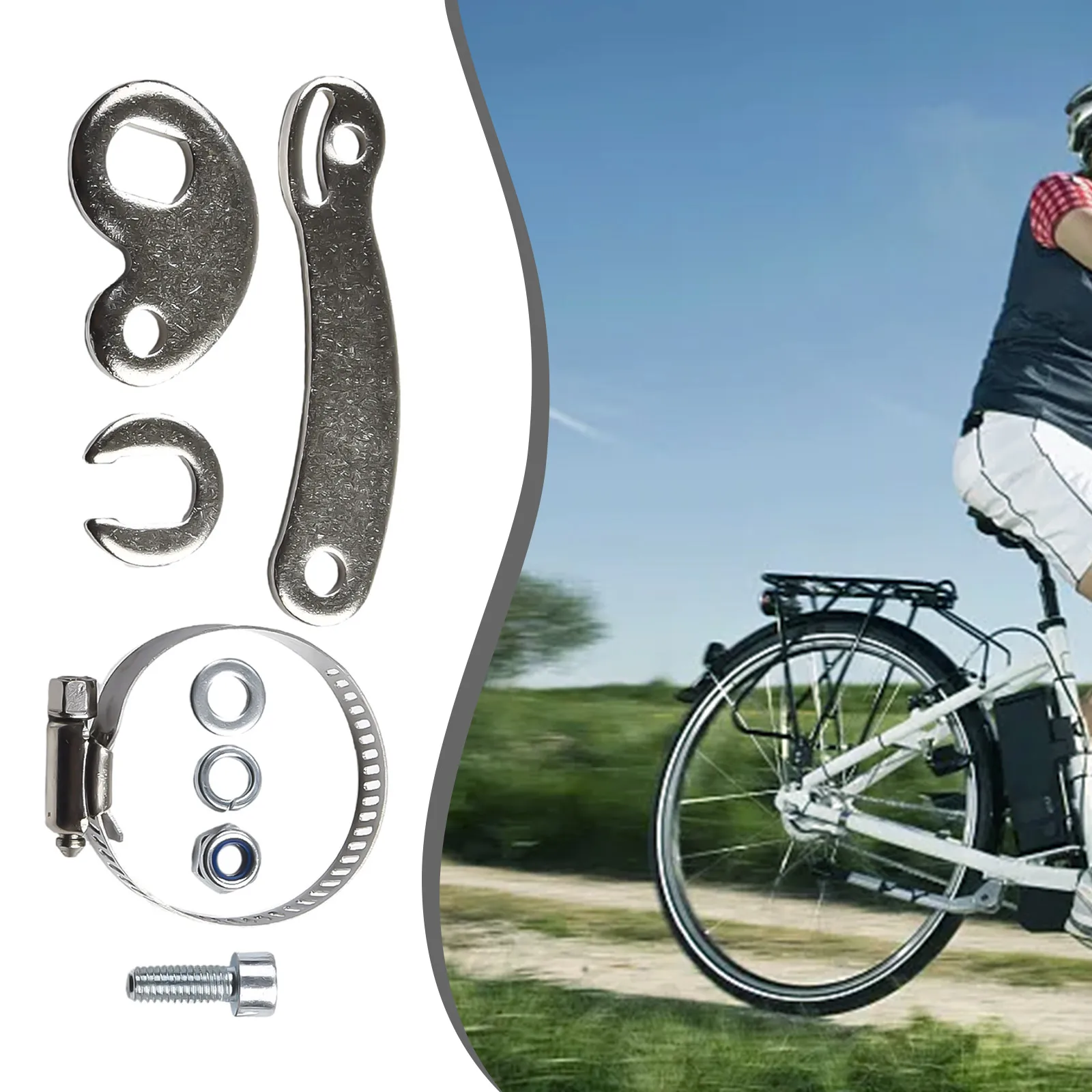 1set Steel Torque Arm Electric Bicycle M14 Torque Arm Washers Universal For Front Rear E-Bike Motor Cycling Accessories
1set Steel Torque Arm Electric Bicycle M14 Torque Arm Washers Universal For Front Rear E-Bike Motor Cycling Accessories