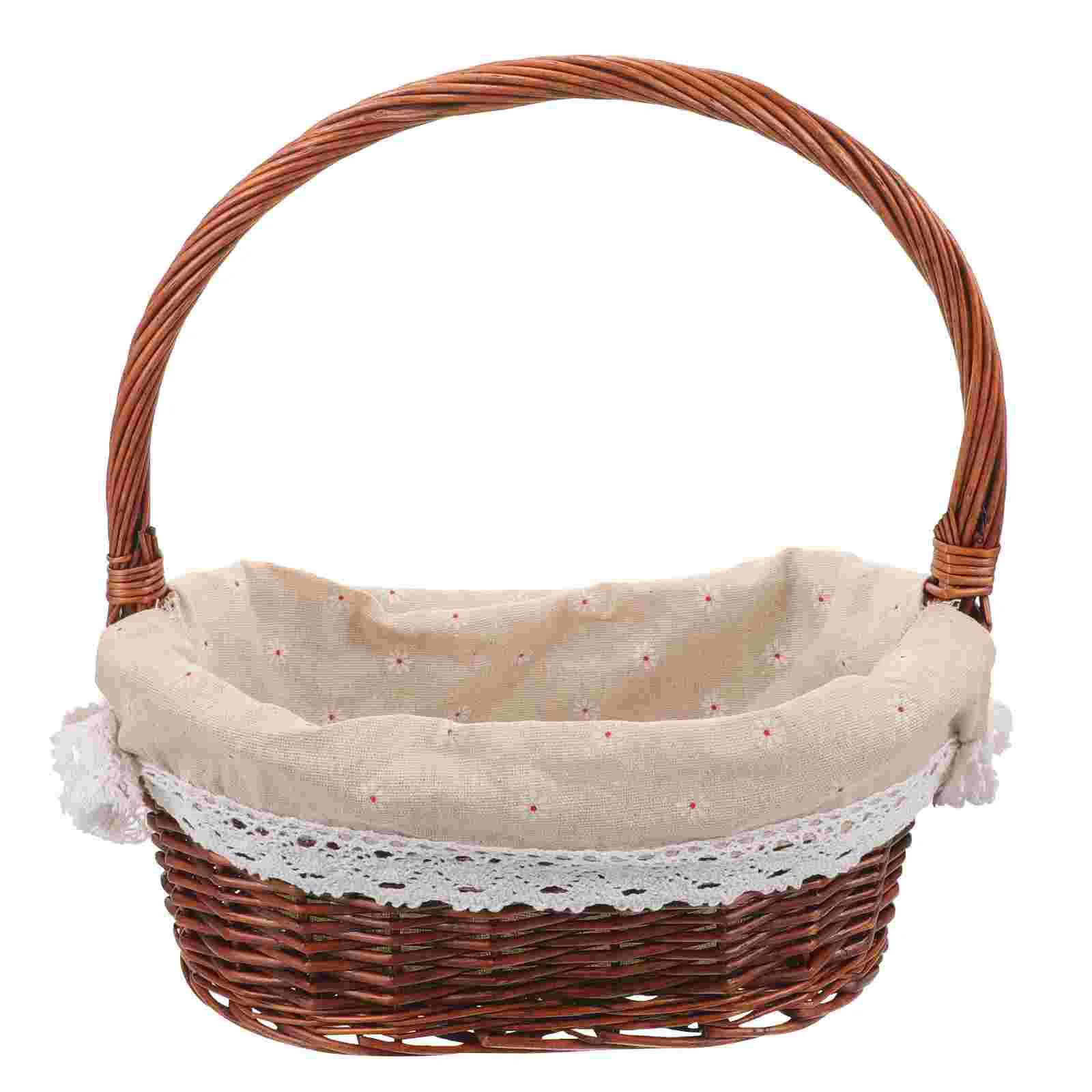 Candy Rattan Picnic Basket Christmas Treat Containers Vintage Flower Girl Baskets
Candy Rattan Picnic Basket Christmas Treat Containers Vintage Flower Girl Baskets
