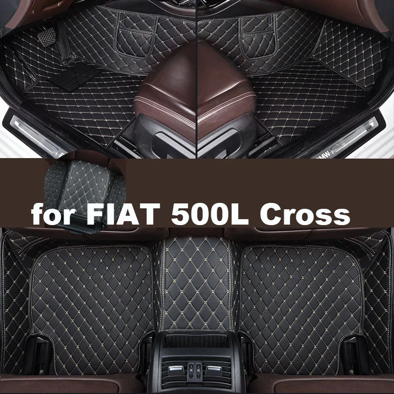 Autohome Car Floor Mats For FIAT 500L Cross 2021 Year Upgraded Version Foot Coche Accessories Carpetscustomized 
Autohome Car Floor Mats For FIAT 500L Cross 2021 Year Upgraded Version Foot Coche Accessories Carpetscustomized