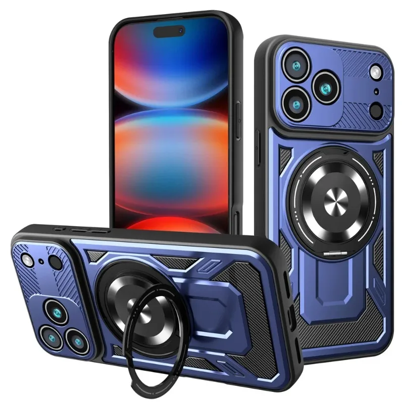 ARMOUR-X™ Heavy-Duty Shockproof Armor Case for iPhone With Ring Kickstand ARMOUR-X™ Heavy-Duty Shockproof Armor Case for iPhone With Ring Kickstand