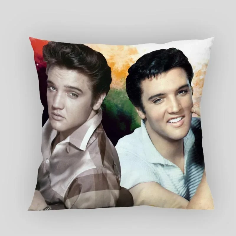 

Elvis Presley Home Decoration 45x45cm Zipper Square Pillowcase Throw Pillow Cover Drop Shipping
