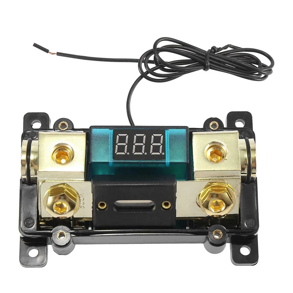 1x Car LED Digital Display Inline ANL Fuse And Fuse Holder 300A Fits 0 2 4 AWG Gauge For Most Cars Wear Parts Fuses M3 X 0.5
1x Car LED Digital Display Inline ANL Fuse And Fuse Holder 300A Fits 0 2 4 AWG Gauge For Most Cars Wear Parts Fuses M3 X 0.5