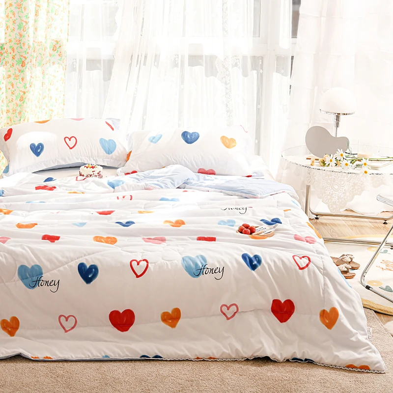 1PC Summer Washed Cotton Print Quilt Air Conditioner Home Textiles Suitable Children Kids Adult Blanket (No Pillowcase) #sw
1PC Summer Washed Cotton Print Quilt Air Conditioner Home Textiles Suitable Children Kids Adult Blanket (No Pillowcase) #sw