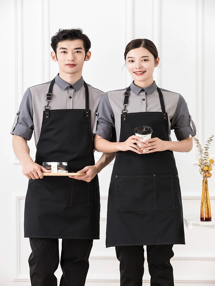 Custom Logo Korean Kitchen Apron Cafe Nail Salon Hairdressers Restaurant Waiter Work Clothes Keep Dry Japanese Cleaning Pinafore
Custom Logo Korean Kitchen Apron Cafe Nail Salon Hairdressers Restaurant Waiter Work Clothes Keep Dry Japanese Cleaning Pinafore