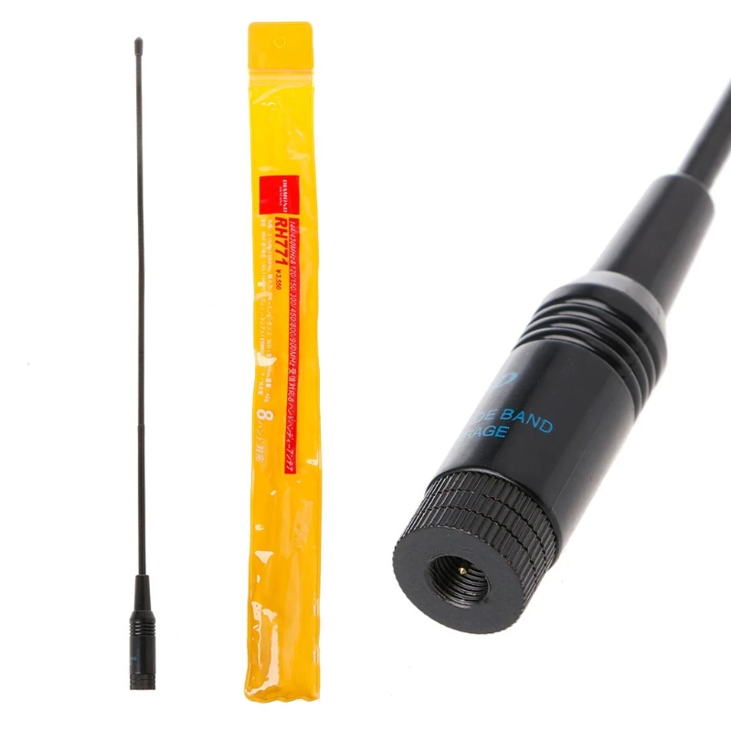 RH-771 Двухдиапазонная рация портативная радиоантенна VHF/УВЧ SMA-Male для Baofeng UV-5R
RH-771 Двухдиапазонная рация портативная радиоантенна VHF/УВЧ SMA-Male для Baofeng UV-5R