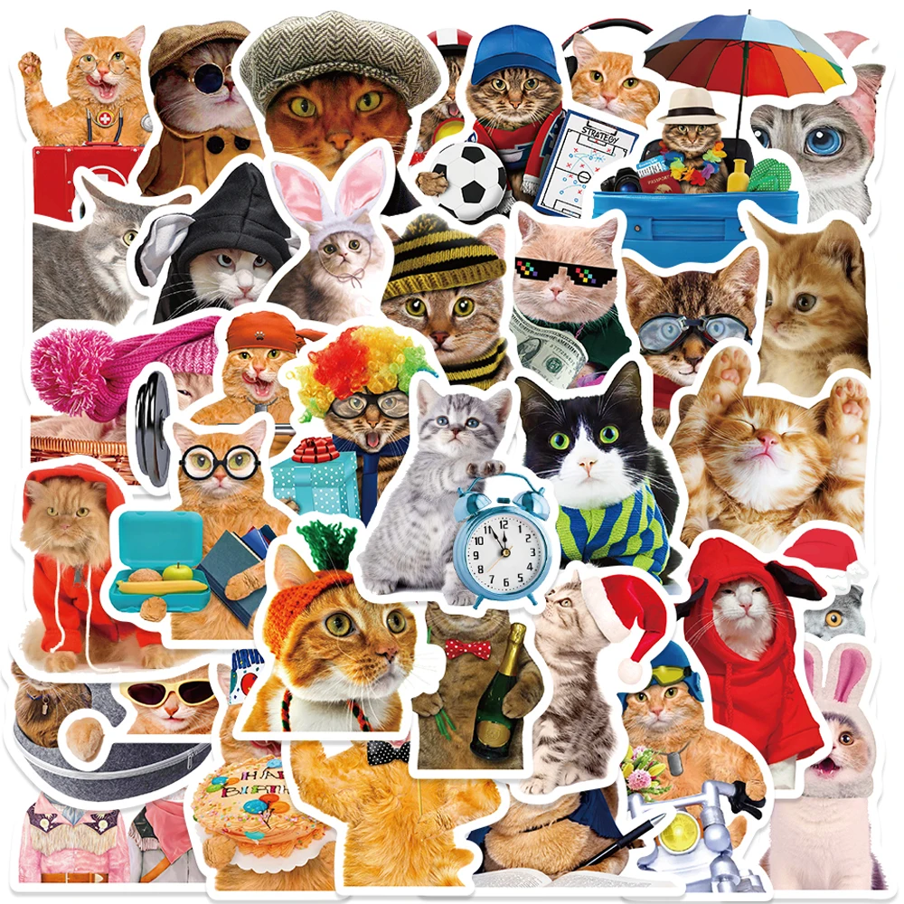 10/30/50pcs Funny Cat MEME Stickers Anime Kawaii Animal Cartoon Decals DIY Notebook Phone Fridge PVC Kids Joke Sticker Toys Gift
10/30/50pcs Funny Cat MEME Stickers Anime Kawaii Animal Cartoon Decals DIY Notebook Phone Fridge PVC Kids Joke Sticker Toys Gift