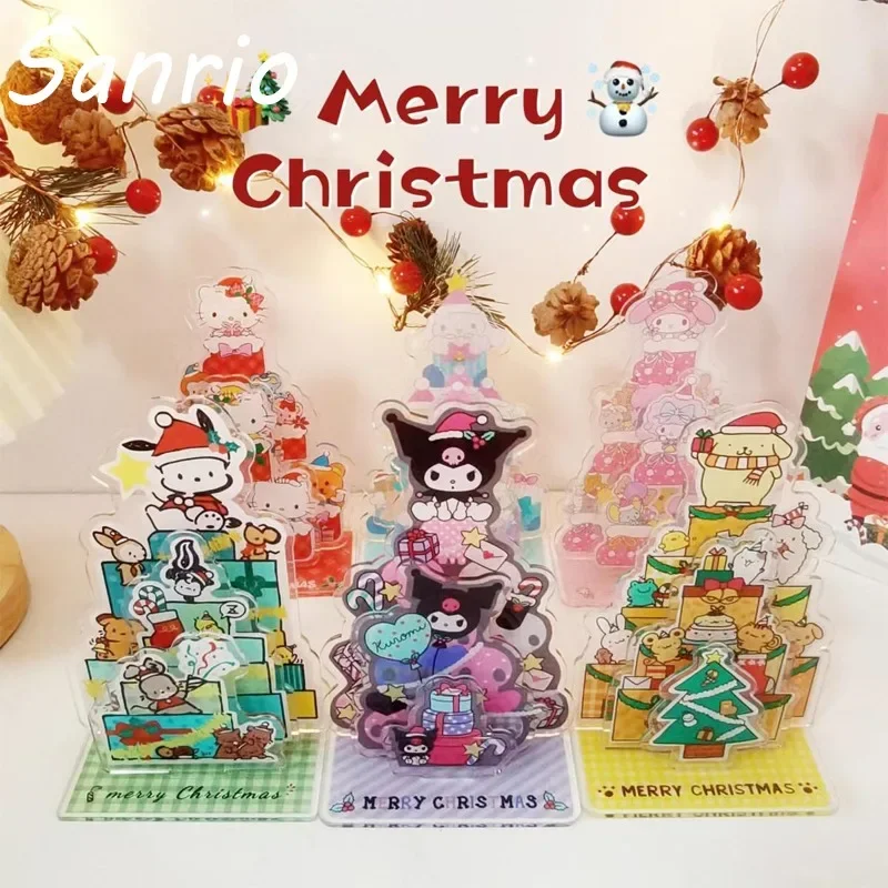 Sanrio Hello Kitty Kuroi Acrylic Desktop Decoration Pochacco Cinnamoroll Cute Christmas Greeting Card Gift DIY Standing Plaque
Sanrio Hello Kitty Kuroi Acrylic Desktop Decoration Pochacco Cinnamoroll Cute Christmas Greeting Card Gift DIY Standing Plaque