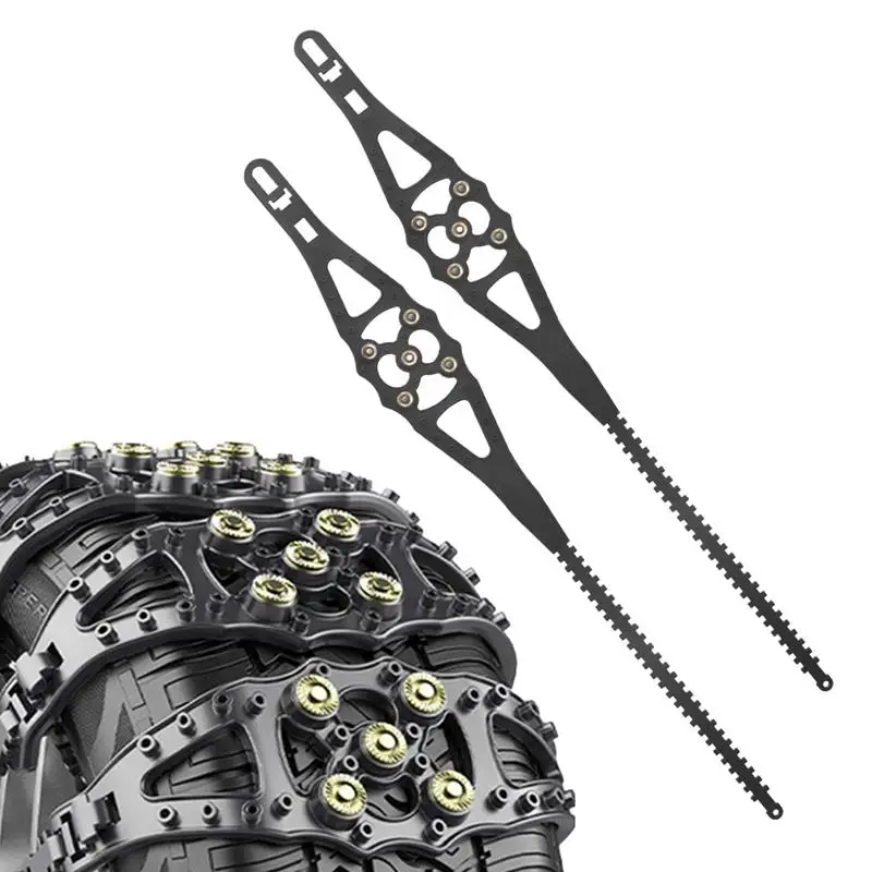 

Car Snow Chains Universal Tire Chain Traction Alloy Steel Car Accessories For Snow Road Mud Road Ice Road With Tire Width Of 165